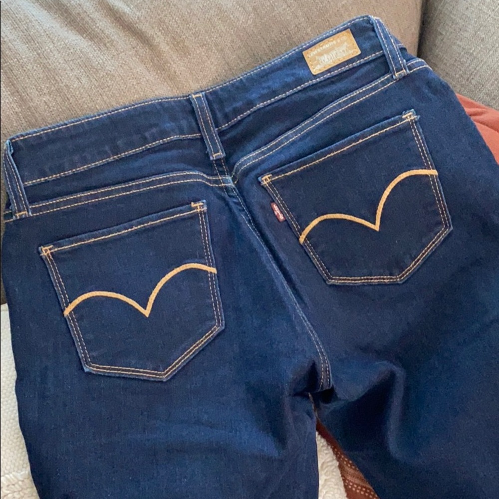 SOLD - Levi Jean Legging Dark Blue